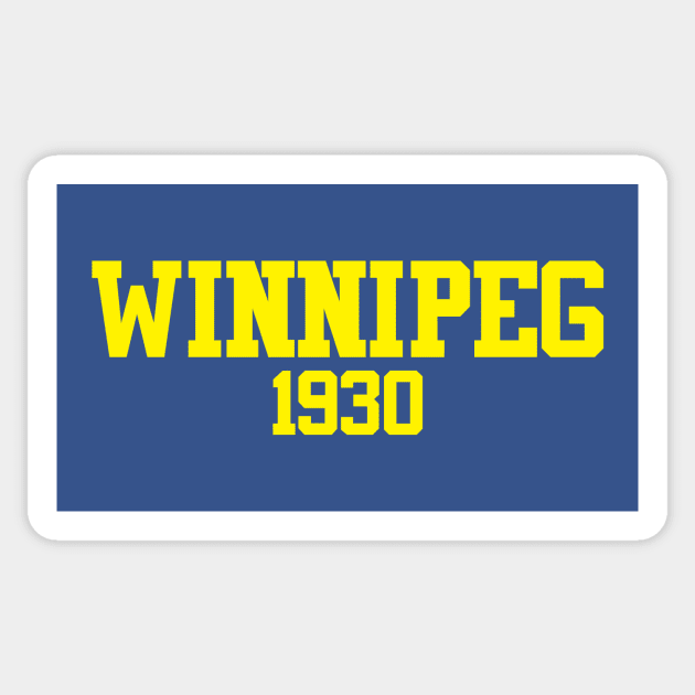Winnipeg 1930 Sticker by GloopTrekker